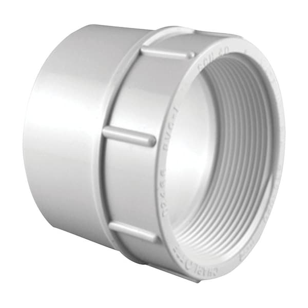 Charlotte Pipe And Foundry Charlotte Pipe Schedule 40 3/4 in. Slip X 1 in. D FPT PVC Pipe Adapter 1 pk PVC 02101 3600 - main